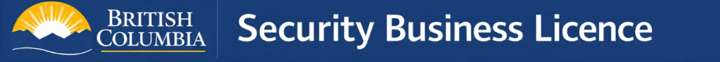 British Columbia Security Business Licence