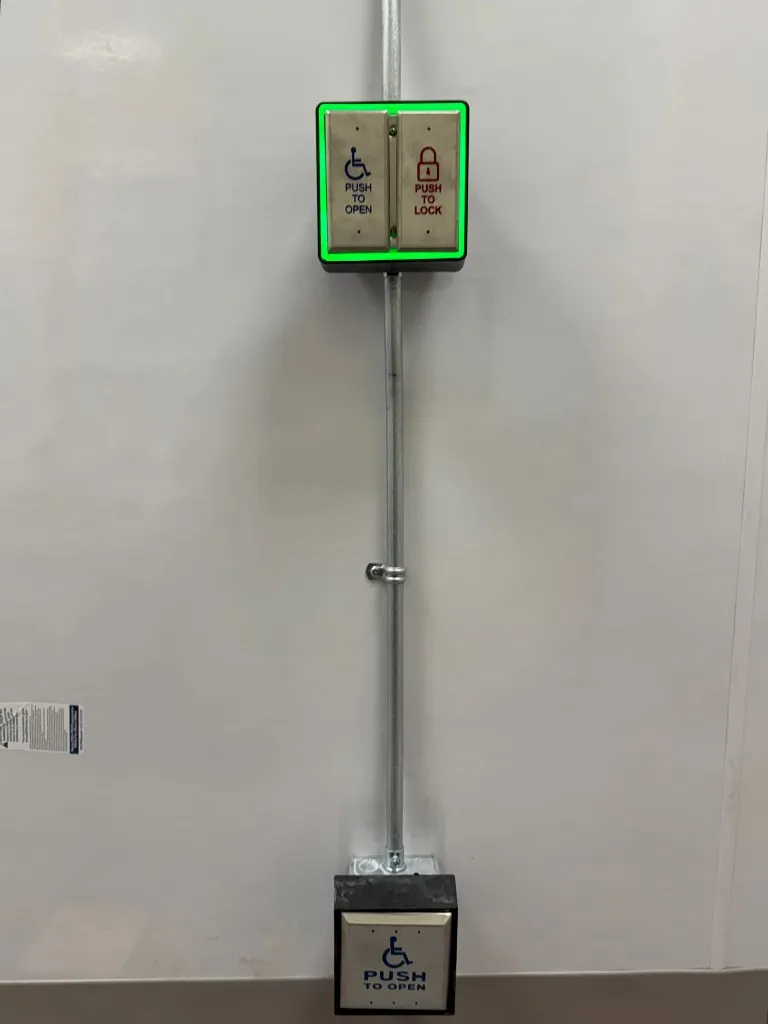 ADA Restroom Emergency Privacy Access Control - Security Installation by AK Security Ltd. Vancouver