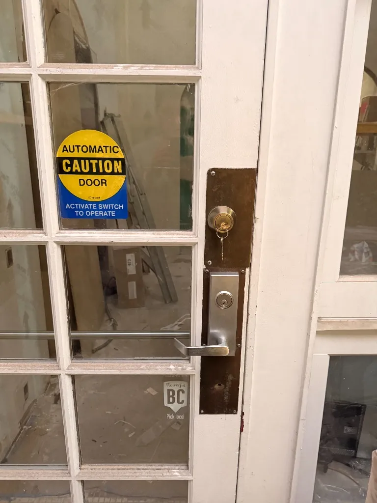 Commercial Door Security & Hardware Integration - Security Installation by AK Security Ltd. Vancouver