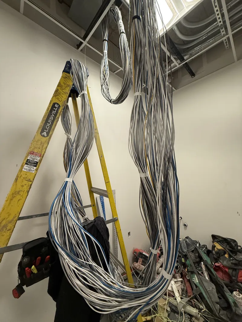 Cable Management - Security Installation by AK Security Ltd. Vancouver