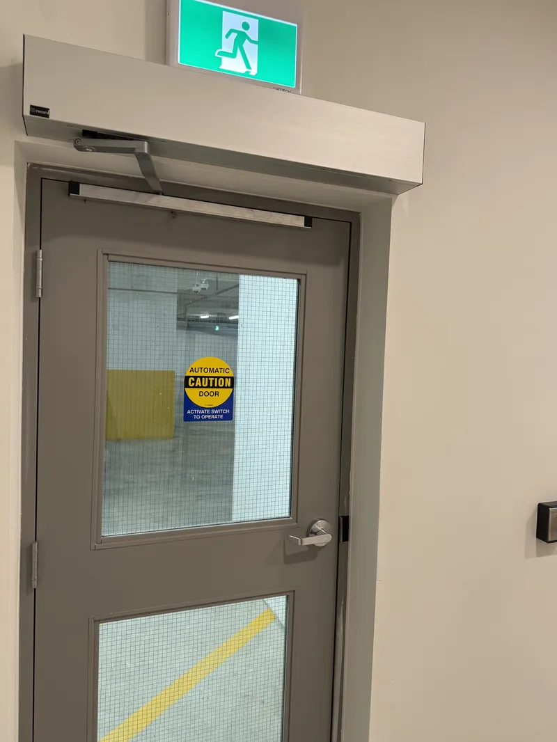 Automatic Door Operator - Security Installation by AK Security Ltd. Vancouver