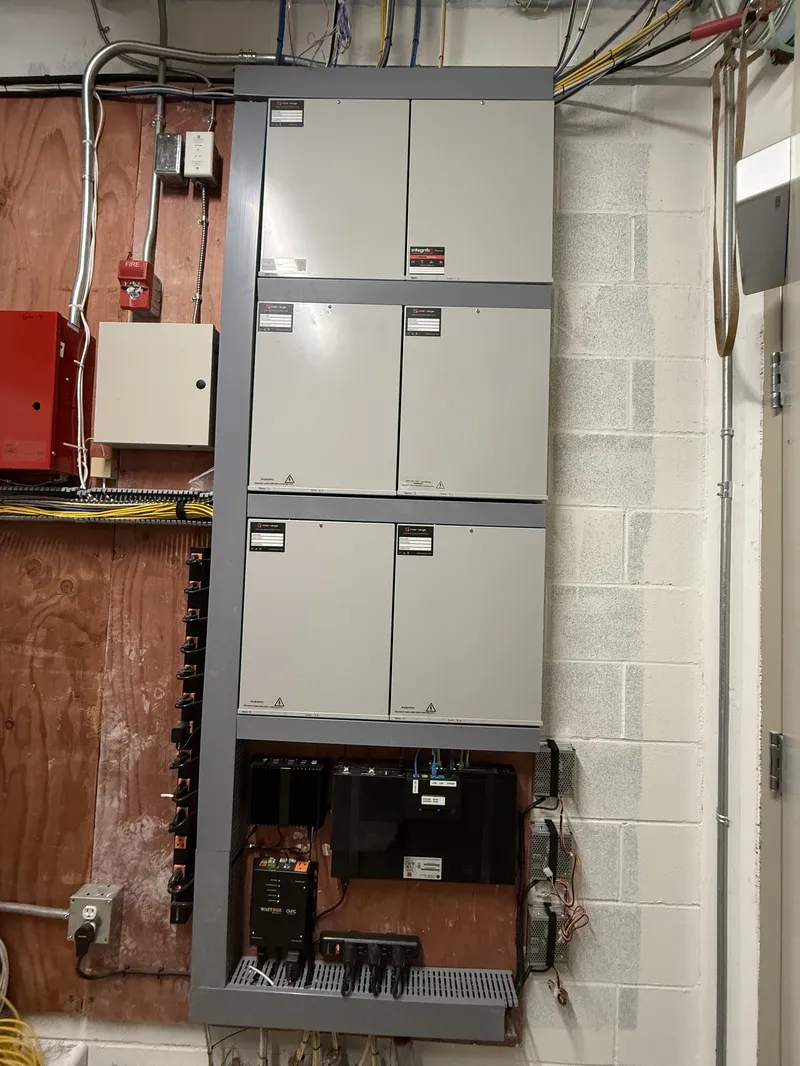 Utility Room Stack - Security Installation by AK Security Ltd. Vancouver