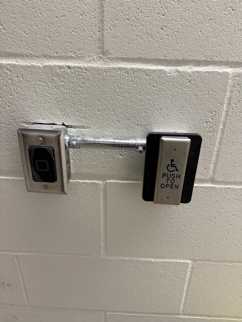 Card Reader & Button - Security Installation by AK Security Ltd. Vancouver