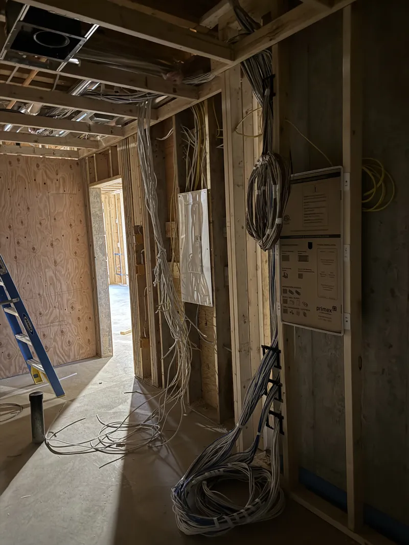 Structured Cabling Rough-In - Security Installation by AK Security Ltd. Vancouver