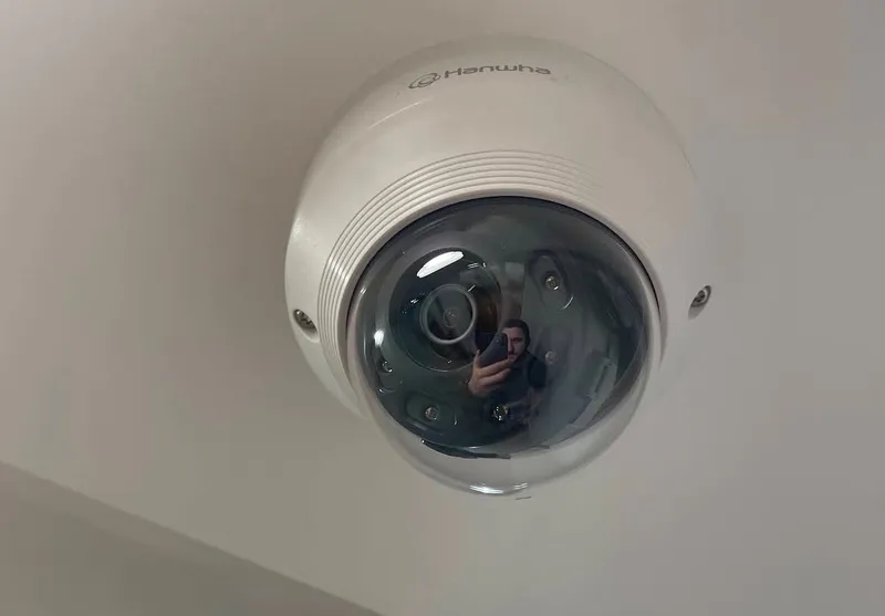 Indoor Dome Camera - Security Installation by AK Security Ltd. Vancouver