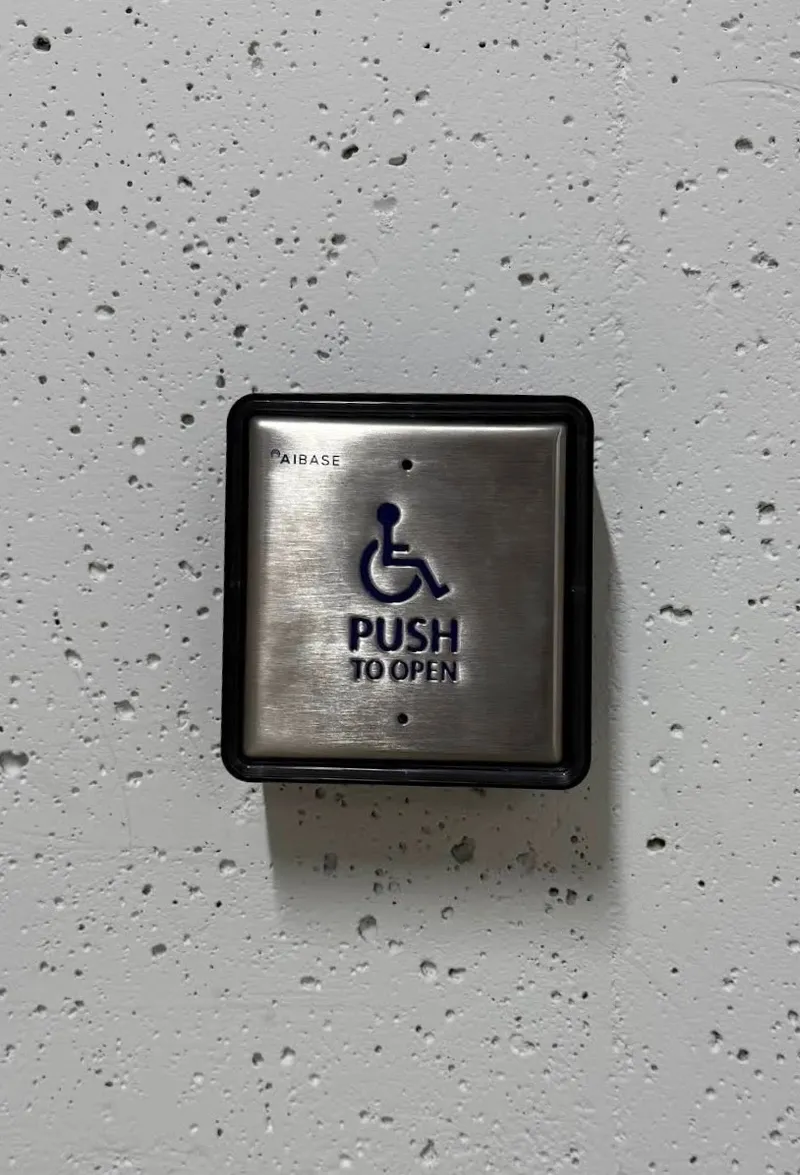 Square Push Button - Security Installation by AK Security Ltd. Vancouver