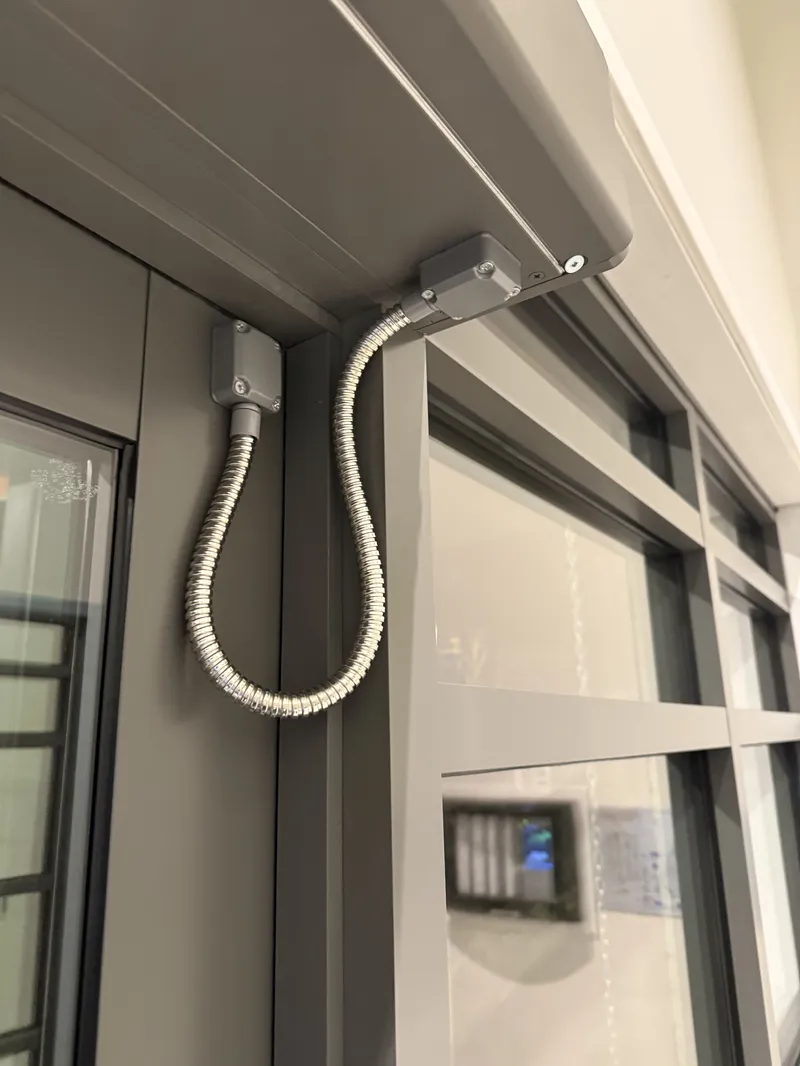 Door Loop Conduit - Security Installation by AK Security Ltd. Vancouver