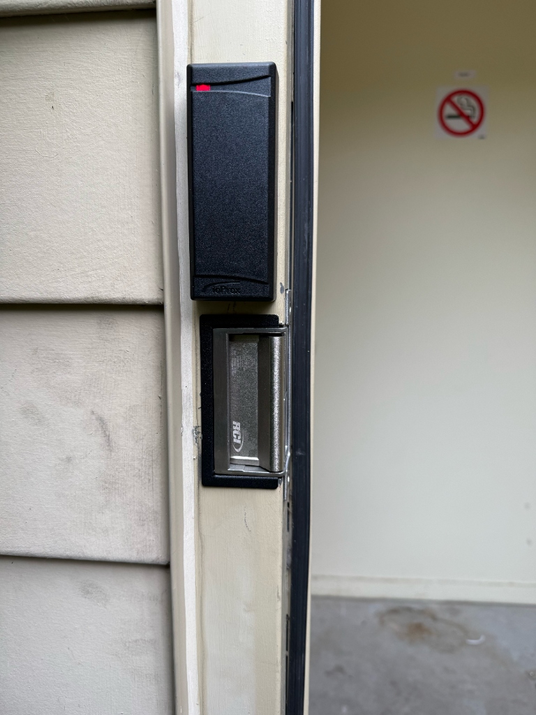 ioProx Card Reader and RCI Electric Strike Installation - Security Installation by AK Security Ltd. Vancouver