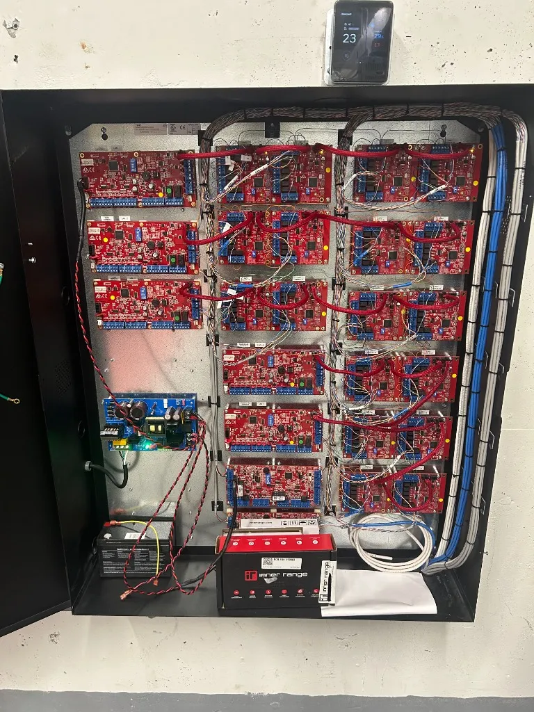 Complex Board Wiring - Security Installation by AK Security Ltd. Vancouver